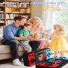 32 Bit Retro Mini Handheld Game Console | Preloaded 600 Fun Video Games with 3.0" IPS LCD Color Display | Rechargeable Mini Portable Arcade Game | Blue-Red ( Multiplayer Remote Control Included) view 4