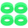 Silicone Tire Insert Vibrant Color 1.9in Tire Foam Set for RC Vehicles (Green) view 2