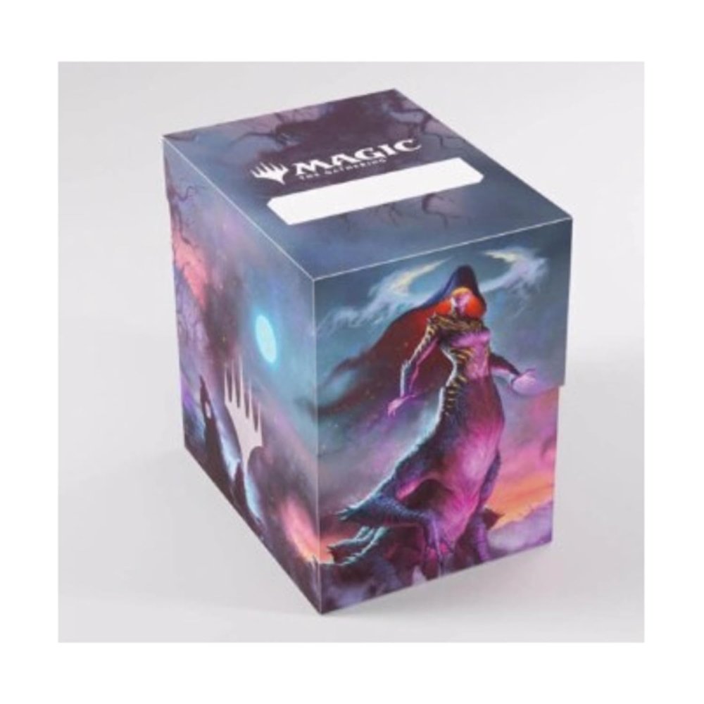 Gamegenic Magic: The Gathering Lorwyn Eclipsed Soft Crate 80+ - Moonshadow Design, 2-in-1 Deck Box with Card & Token Storage, Holds 80+ Double-Sleeved or 100 Single-Sleeved Cards, Smart Click-Lock