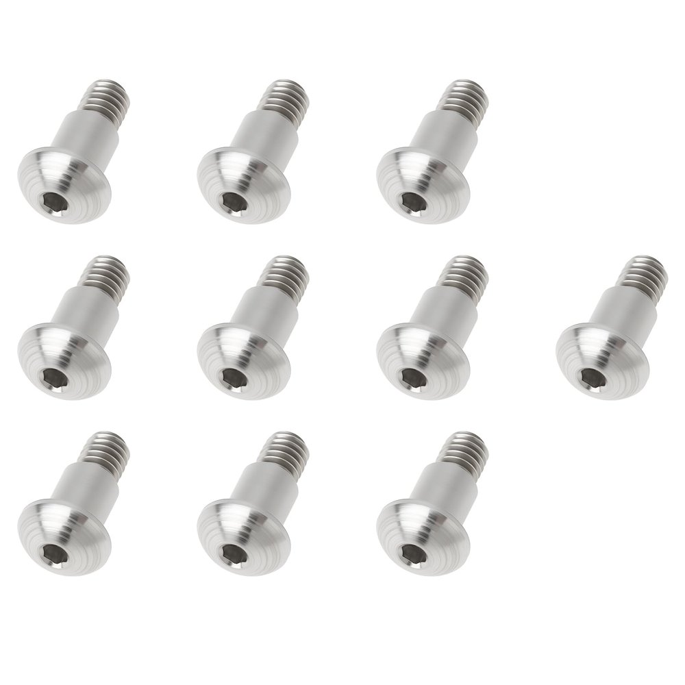 Be In Your Mind 10Pcs RC Car Step Screw 4x11.5mm Compatible with 84175/2090009 WT-01/WR-02/TA01/TT02B