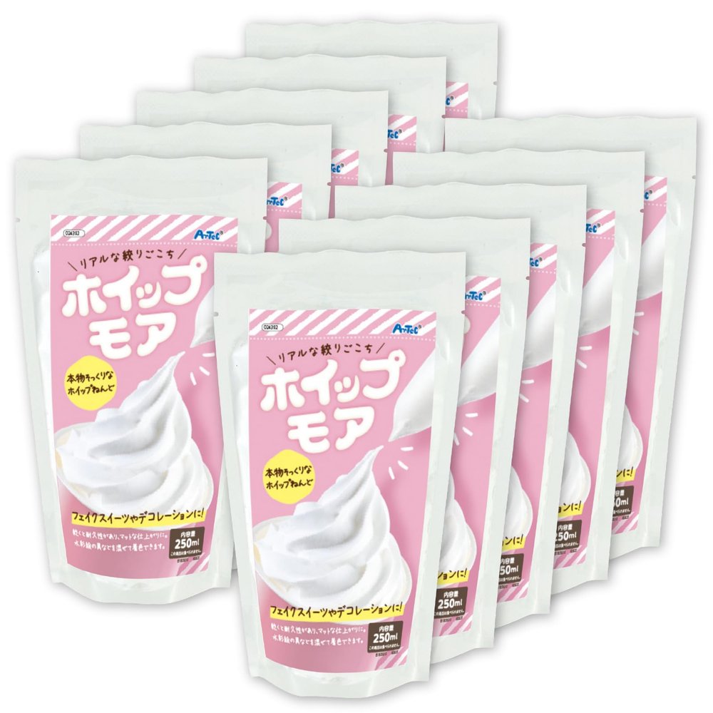 Artec 24398 Whip More Toy Nendor, Set of 10, White