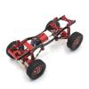 Rc Upgrades Parts For MN For WPL For Feiyu For HengLong For JJRC 1/16 1/12 RC Car Parts Metal Upgrade Crossbeam Servo Box Shock Absorber Bracket(Red) view 3