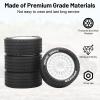 12mm Hex RC Car Tires and Wheels, daitoku 1/14 RC On-Road Drift Racing Tires for Tamiya M08/05/06 MF-01X 1/14 Hyper 14303 14304 14210 - Style C (White) view 4