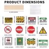 12pcs 16th Birthday Drivers License Cake Decorations, Funny Car Theme Cake Cupcake Toppers with Wooden Sticks for Boys Birthday Celebration New Driver Party Supplies view 2