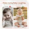 Baby Rain Stick Developmental Shaker Animal Design | Rain Stick Baby Toy, Fun Sensory Toy for Kids, Boys, Girls, Classrooms, Colorful Sound Maker Toddler and Holiday Stocking Gift view 3