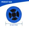 43-Inch Tree Swing Replacement FabricSaucer Swing Replacement CoverRound Saucer Swing Seat Cover, Oxford Fabric(Blue-43Inch) view 2