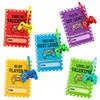 24 Pack Video Game Keychains With Valentines Exchange Cards for Kids, Small Valentines Day Class Gifts for Boys Age 6 7 8 9 10 11, Funny School Party Favors Goodie Bag Stuffers for Classmates Students view 1