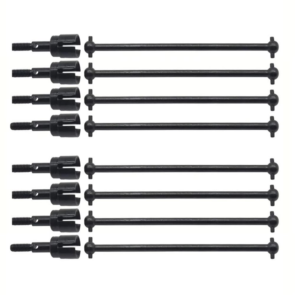 Compatible with HSP 94111 94108 94170 1/10 RC Car Upgrade Modification Parts 8Pcs Steel Dogbone Drive Shaft Wheel Axle 08029 02033 RC Car Accessories