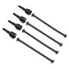 Compatible with HSP 94111 94108 94170 1/10 RC Car Upgrade Modification Parts 8Pcs Steel Dogbone Drive Shaft Wheel Axle 08029 02033 RC Car Accessories view 2