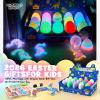 15PCS 3D Printed Dragon Egg Glow in the Dark,3D Dragon Eggs Set with Display Stand,Mini Dragons Eggs Set Fidget Toy,Easter Egg Stuffers,DIY Craft Kit ,Dino Eggs for 5-7 4-6 8-12 Year Old Boys Girls view 4