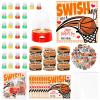 30 Set Basketball Party Favor Set Mini Finger Basketball Games Basketball Bracelets and Stickers with Gift Bags Sport Fans Team Gift for Sport Basketball Team Lovers Players Gifts Sport Accessories view 1