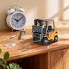 FunXylophy 1/64 Mini RC Forklift, 2.4G 10KM/h Full-Proportional Remote Control Forklift with Wireless Controller, Cargo Hook, Forks and Pallet, Christmas & Birthday Gifts (Yellow) view 3