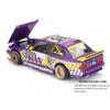 1:64 Diecast Model Car Compatible with BMW M3 Kaido KW V1 Purple Limited Edition by Kaido House x Mini GT KHMG194 view 3