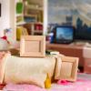 12 Pcs Dollhouse Picture Frames 1:12 Scale Miniature Picture Frames for Dollhouse Small Photo Frame Mini Wooden Dollhouses Accessories Mini House Decoration Simulation for Craft Artwork(1.7 Inches) view 4