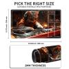 HGGJFLYX Playmat with Zone for MTG,24x14 Inch for TCG Playmat with Non-Slip Rubber Base,Smooth Surface Stitched Edges,Magic Card Game Mat with Storage Desk Mousepad,DJ Cat Mixer view 2