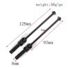 Compatible with KM for Rally 1/7 RC Car Upgrade Modification Parts Accessories 2pcs Metal Front CVD Driveshaft RC Car DriveShafts view 4