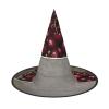 aabkjgfr Bucket With Full Of Cherries Print Guide Hat,Adult Halloween Witch Hat,Suitable For Parties,Carnival,Masquerade,Role Play view 1