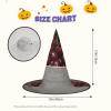 aabkjgfr Bucket With Full Of Cherries Print Guide Hat,Adult Halloween Witch Hat,Suitable For Parties,Carnival,Masquerade,Role Play view 3