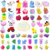 150 Pcs Mochi Squishy Toys Party Favors Mini Squishy Toy Bulk Classroom Prizes Kids Goodie Bag Stuffers for Kids Bulk Christmas view 1