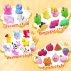 150 Pcs Mochi Squishy Toys Party Favors Mini Squishy Toy Bulk Classroom Prizes Kids Goodie Bag Stuffers for Kids Bulk Christmas view 4