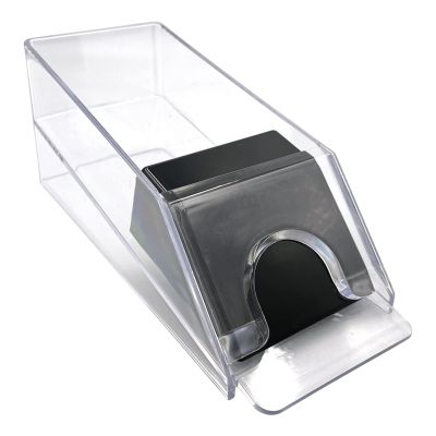 4 Deck Clear Acrylic Blackjack Shoe Perfect for Home Casino Games