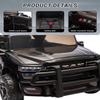 Electric Car for Kids, Licensed RAM 12V Ride on Truck w/Remote Control, Toddler Ride on Toys with Music, 3 Speeds, LED Lights, Suspension, Gift for Boys Girls view 4