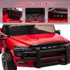Electric Car for Kids, Licensed RAM 12V Ride on Truck w/Remote Control, Toddler Ride on Toys with Music, 3 Speeds, LED Lights, Suspension, Gift for Boys Girls view 4