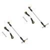 Compatible with WPL for B14 B24 B16 B36 C14 C24 C44 1/16 RC Car Accessories 2 Set Steering Pull Rod Servo Rod Upgrade Parts RC Accessory view 3