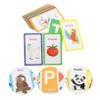 BESPORTBLE Learning Flash Cards Bright Alphabet Cognition for Early Education with Paper and Portable for Interaction view 4