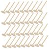 BESPORTBLE 36pcs Wooden Mallet Hammer Smooth Mini Hammers for Boys Interactive Play Fun Solid Wood Construction view 1