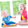 BESPORTBLE 36pcs Wooden Mallet Hammer Smooth Mini Hammers for Boys Interactive Play Fun Solid Wood Construction view 4