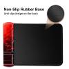 HGGJFLYX Playmat with Zone for MTG,24x14 Inch for TCG Playmat with Non-Slip Rubber Base,Smooth Surface Stitched Edges,Magic Card Game Mat with Storage Desk Mousepad,Red Path of Skulls view 3