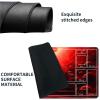HGGJFLYX Playmat with Zone for MTG,24x14 Inch for TCG Playmat with Non-Slip Rubber Base,Smooth Surface Stitched Edges,Magic Card Game Mat with Storage Desk Mousepad,Red Path of Skulls view 4