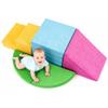 Tykacna 5pcs Foam Climbing Blocks for Toddlers 1-3, Safety First Baby Toddler Climbing Toys Indoor,Soft Play Toys for Infant, Ideal Crawling and Exploration Play Set for Baby Gym/Toddler Playground view 1