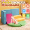 Tykacna 5pcs Foam Climbing Blocks for Toddlers 1-3, Safety First Baby Toddler Climbing Toys Indoor,Soft Play Toys for Infant, Ideal Crawling and Exploration Play Set for Baby Gym/Toddler Playground view 3