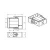 RDS3115 Metal Gear Digital Servo 15kg.cm 180270(Control Angle 180deg) view 2