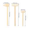 TOYANDONA 15pcs Mini Wooden Mallets Hammer for Safe Natural Wood Construction Tools for Boys and Polished Surface Percussion Instruments for Early Educational Play and Interaction view 2
