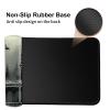 HGGJFLYX Playmat with Zone for MTG,24x14 Inch for TCG Playmat with Non-Slip Rubber Base,Smooth Surface Stitched Edges,Magic Card Game Mat with Storage Desk Mousepad,Snowy Raven Ornate Perch view 3