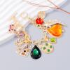Vintage Alloy Heart-Shaped Bohemian Bracelet,golden,18cm view 3
