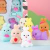 Acxico 18pcs Easter Bunny Ornaments, Creative Desktop Decor for Office & Room, Suitable for New Year, Valentine's Day & Easter Occasions view 4