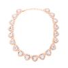 Bohemian Heart-Shaped Vintage Necklace,silvery,50cm view 2