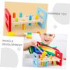 Beaupretty 2Pcs Hammering Pounding for Interactive Whack Game Playthings Safe Cognitive Skill Development Fun Pounding Bench for Early Learning view 3