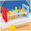 Beaupretty 2Pcs Hammering Pounding for Interactive Whack Game Playthings Safe Cognitive Skill Development Fun Pounding Bench for Early Learning view 4