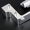 FLMLF CNC Metal Steering Servo Bracket Kit Silver for 1/5 HPI Baja 5B RV KM RC Car Part view 2
