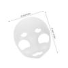 BESPORTBLE DIY White Fursuit Head Mask Unpainted Plastic Animal Halloween Masquerade Costume Accessory Lightweight Comfortable Fit for Cosplay Parties Carnival view 2