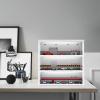 1:64 Model Car Display Case with LED Lights, 3-Tier Garage Showcase Cabinet with USB Powered White Lighting - Perfect for Hot Wheels Collection, Car Showcase, for Collectors view 1
