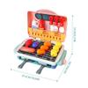35 Pcs Kids BBQ Toy Grill Set, Kid BBQ Grill Kitchen Playset with Smoke and Sound & Light, Role Play Kitchen Accessories, Christmas Birthday Gift for Boys & Girls Ages 4-8 (Pink 1set) view 2