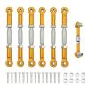 Compatible with Traxxas for Slash 4X4 for VXL 2WD for Rustler for Hoss 1/10 RC Car Parts Metal Turnbuckles Camber Link Rod Linkage Set RC Accessory view 4