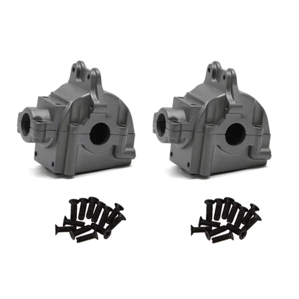 Rc Accessories For Wltoys 144001 144002 144010 124007 124016 124017 124019 Metal GearBox Housing Gear Box Shell Differential Case Upgrade Parts(Red)