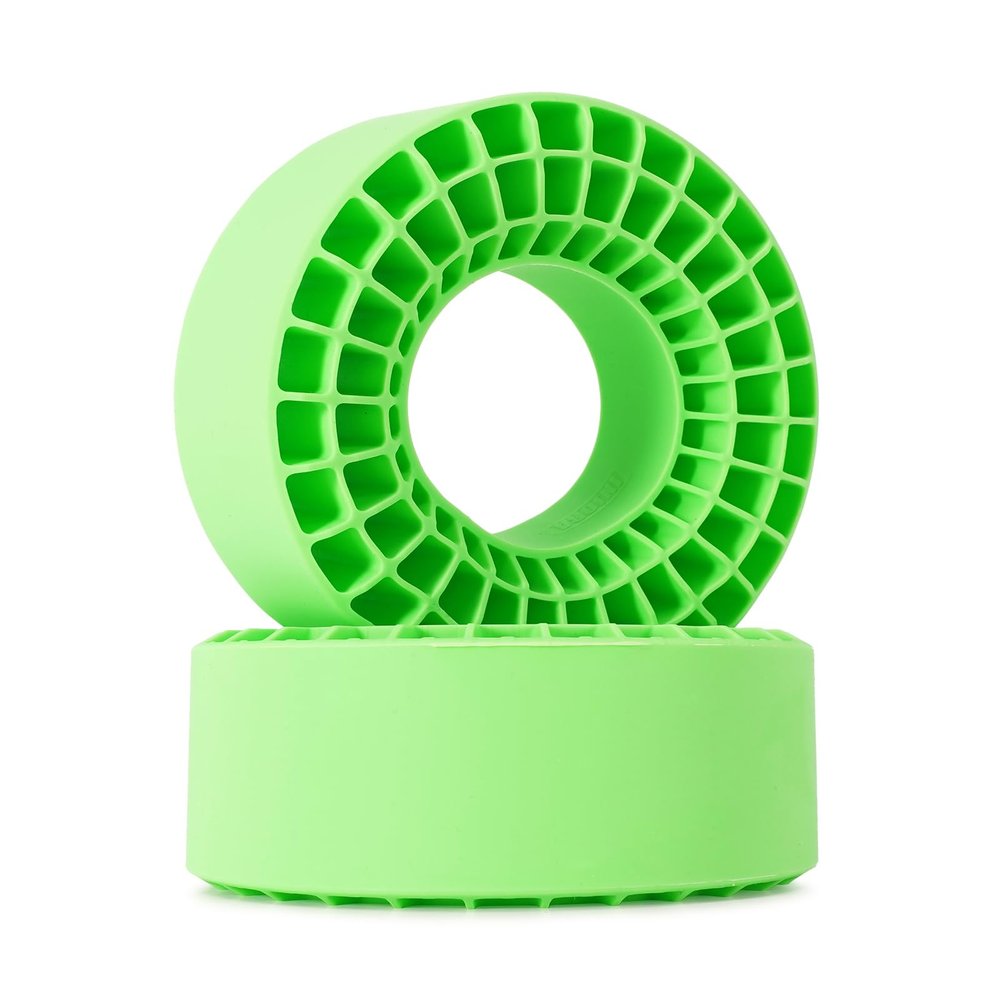 for Silicone Rubber Insert Foam for 146-149mm (5.75" OD) 2.2" Tires(Green 2PCS)